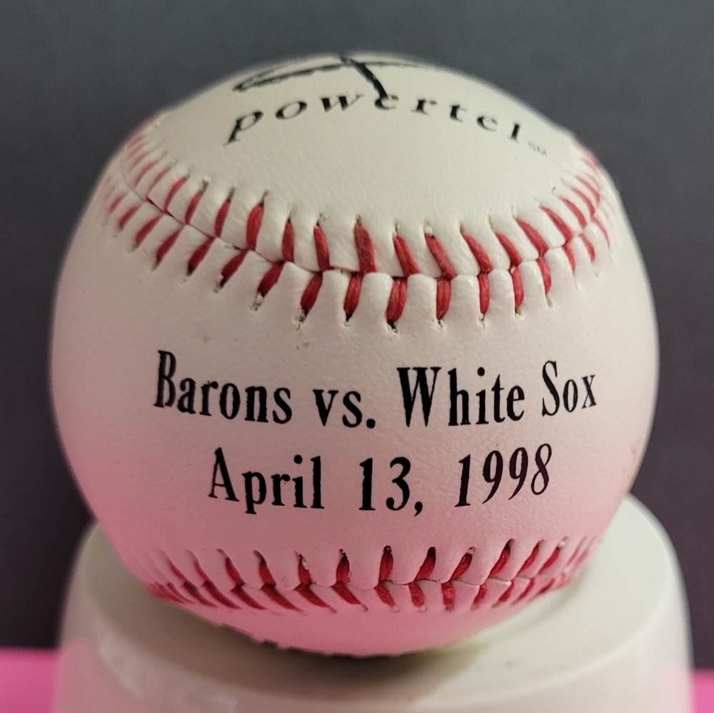Vintage Birmingham Barons Vs White Sox April 13, 1998 Baseball (0449)